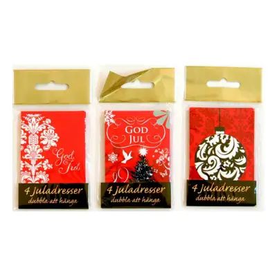 Jultaggar Dubbla God Jul - 4-pack