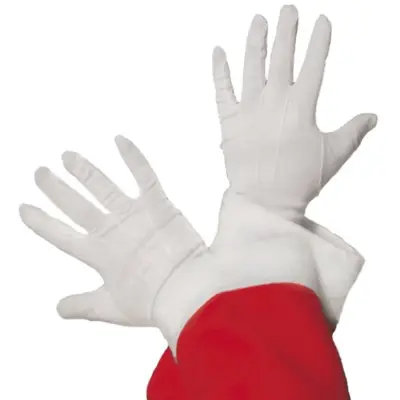 Jultomte Handskar Vita