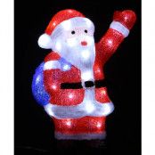 Jultomte LED-Lampa - Inom- och Utomhusbruk 38x27 cm