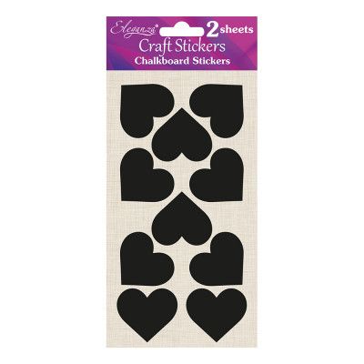 Klistermärken Griffel Hjärtan