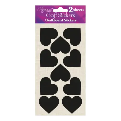 Klistermärken Griffel Hjärtan