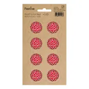 Knäckformar Röda - 160-pack