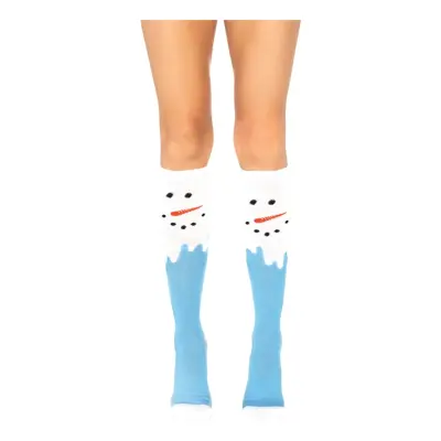 Knästrumpor med Snögubbe Deluxe - One size