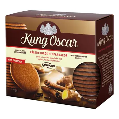 Kung Oscar Pepparkakor - 300 gram
