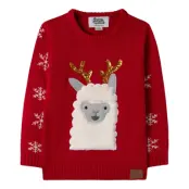 Lama Jultröja för Barn - 8-10 år (134/140)