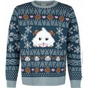 League Of Legends - gaming Christmas Jumper - Poro - S XXL - för Herr - flerfärgad