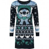 Lilo & Stitch - Anime Halvlång klänning - Stitch - M XL - för Dam - flerfärgad