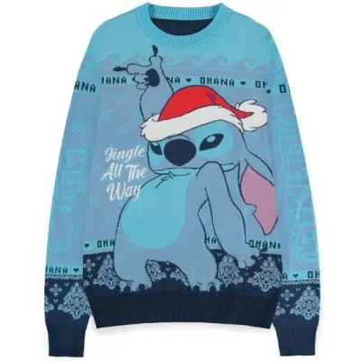 Lilo & Stitch - Disney Christmas Jumper - Christmas Stitch - M XXL - för  flerfärgad