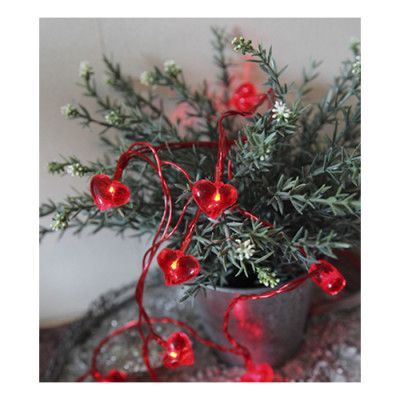 Ljusslinga Hjärtan LED