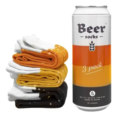 Luckies Ölstrumpor - 3-pack (Lager, Stout&Ipa)