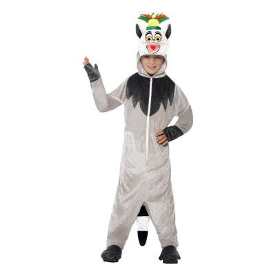 Madagaskar Kung Julien Barn Maskeraddräkt - Small