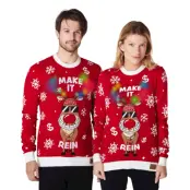 Make It Rein LED Jultröja - Medium