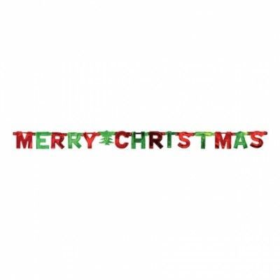 Merry Christmas Bokstavsbanner