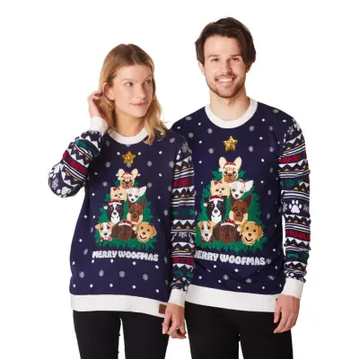 Merry Woofmas Jultröja - Small