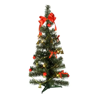 Minijulgran med Julpynt