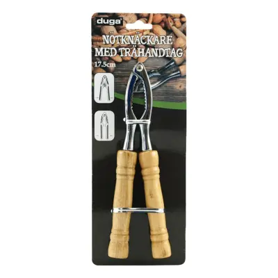 Nötknäckare med Trähandtag