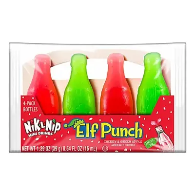 Nik-L-Nip Wax Bottles Elf Punch - 39 gram