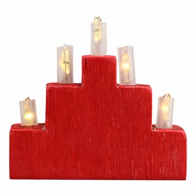 Nissetillbehör Adventsljusstake med LED