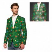 OppoSuits Christmas Green Tree Light Kavaj - 62