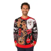 OppoSuits Merry Jinglejoy Jultröja - Large