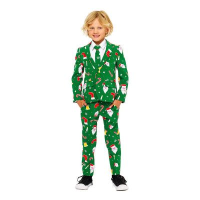 OppoSuits Santaboss Boys Kostym - 110/116
