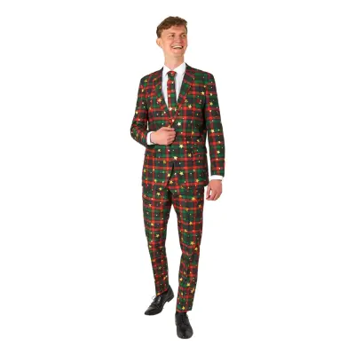 OppoSuits Tartan Tidings Kostym - 46