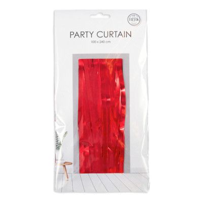 Partydraperi Röd