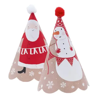Partyhattar Julafton - 6-pack