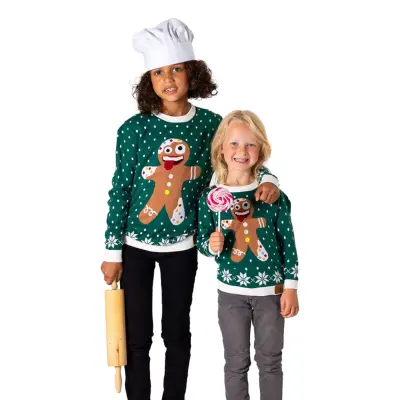 Pepparkaka Jultröja för Barn - 10-12 år (146/152)