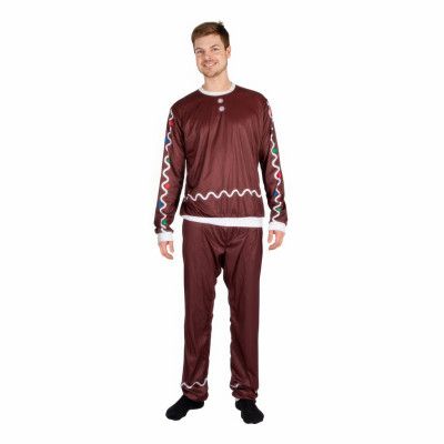 Pepparkaksgubbe Maskeraddräkt - One size