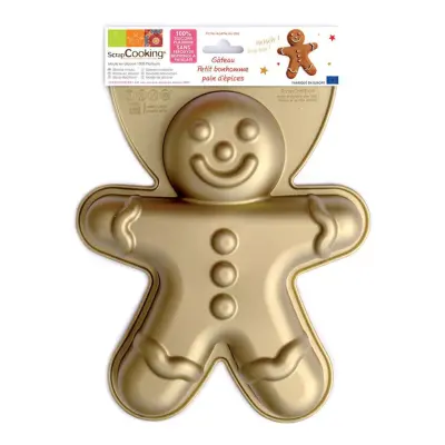 Pepparkaksgubbe Silikonform