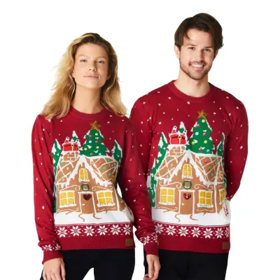 Pepparkakshus Jultröja - Medium