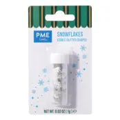 PME Ätbart Glitter Snöflingor - 1 gram