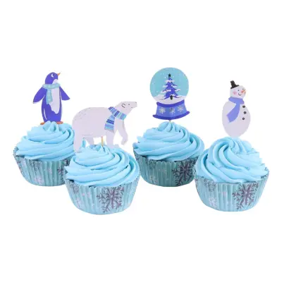 PME Cupcake Kit Vinter - 24-pack