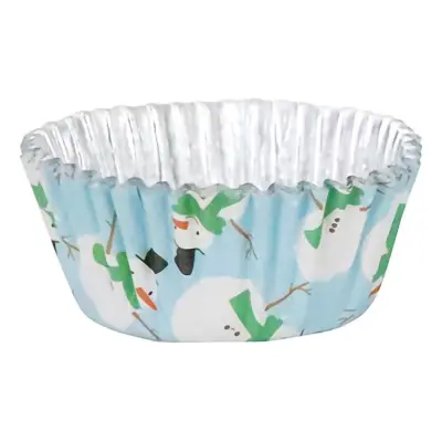 PME Muffinsformar med Folie Snögubbe - 30-pack