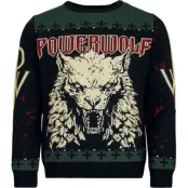 Powerwolf Christmas jumper - Holiday Sweater - S 5XL - för Herr - flerfärgad