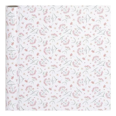 Presentpapper Blommigt Motiv