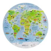 Pussel Världskarta