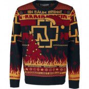 Rammstein Christmas jumper - Holiday Sweater 2020 - S 5XL - för Herr - flerfärgad