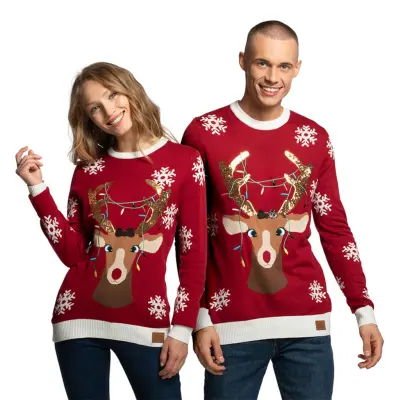 Söt Ren Jultröja - XX-Small