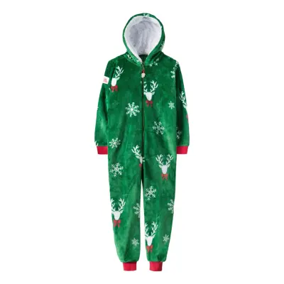 Ren Grön Onesie för Barn - 2-4 år (98/104)
