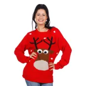 Ren Röd Jultröja - Medium