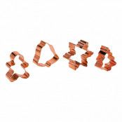 Rosé Pepparkaksformar Julmix - 4-pack