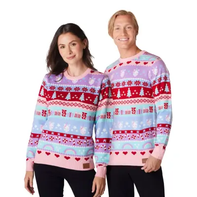 Rosa Jultröja - X-Large