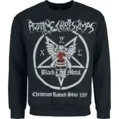 Rotting Christ Christmas Jumper - Holiday Sweater - Christmas Ruined Since 1989 - S XXL - för Herr - svart