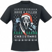 Scream (Film) T-shirt - Ghostface - Have A Killer Christmas - M XXL - för Herr - svart