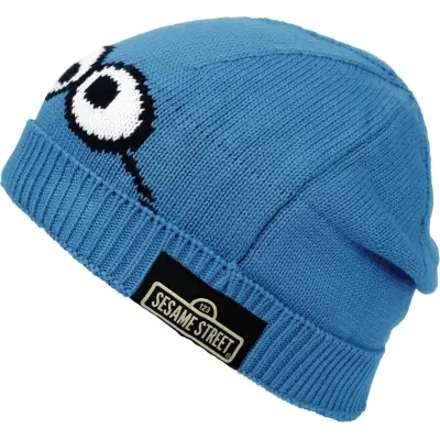 Sesam - Anime Mössa - Cookie Monster - för  blå
