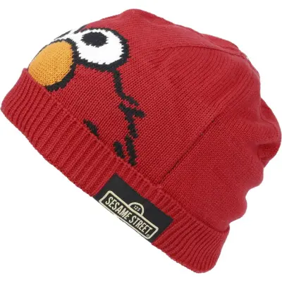 Sesam - Anime Mössa - Elmo - för  röd