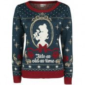 Skönheten och Odjuret - Disney Christmas jumper - Tale As Old As Time - S XXL - för Dam - flerfärgad