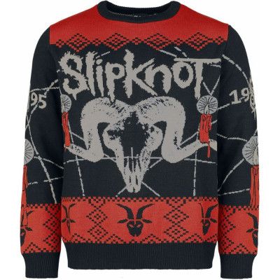 Slipknot Christmas jumper - Holiday Sweater 2024 - S XL - för Herr - flerfärgad